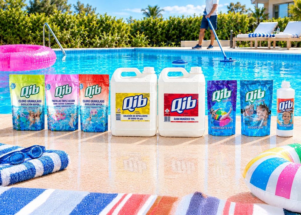 Productos QIB para piscinas